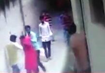 WATCH: Goons beat up woman after she objected them from peeing in front of her house in Gorakhpur