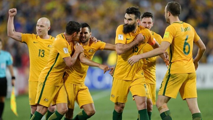 Jedinak hat-trick fires Australia into World Cup Jedinak hat-trick fires Australia into World Cup