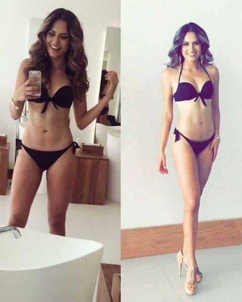 Andrea Meza also loves modeling. (Image: Instagram)