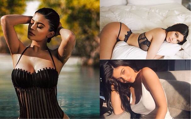 Reality TV star Kylie Jenner hid her