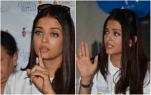 In Pics:  Aishwarya Rai Bachchan lashes out at shutterbugs at her late father\'s memorial event