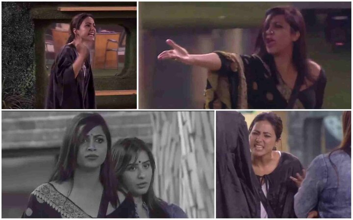 BIGG BOSS 11 VIDEO:  ARSHI KHAN gets into UGLY FIGHT with HINA KHAN over character assassination BIGG BOSS 11 VIDEO: ARSHI KHAN gets into UGLY FIGHT with HINA KHAN over character assassination