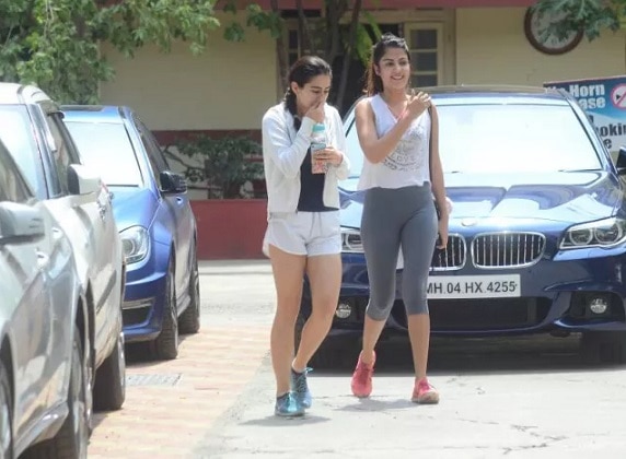 Sara Ali Khan's gym buddy Rhea Chakraborty making news for steamy pictures