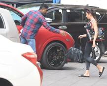 SPOTTED AT GYM: Shahid Kapoor\'s wife Meera Rajput trying hard to get in shape