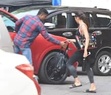 SPOTTED AT GYM: Shahid Kapoor\'s wife Meera Rajput trying hard to get in shape