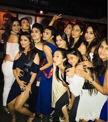 IN PICS: Aashka Goradia\'s bachelorette party with Mouni Roy, Mahhi Vij, Adaa Khan