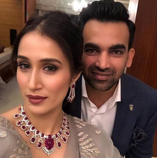 Sagarika shared this after marriage picture on her Instagram account last night/Image- Instagram@sagarikaghatge