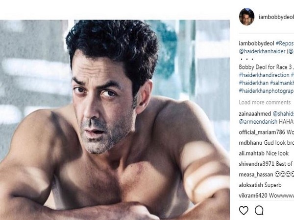 Social media goes berserk over Bobby Deol’s transformation for ‘Race 3’ Social media goes berserk over Bobby Deol's transformation for 'Race 3'