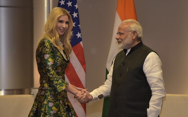 Ivanka Trump to Narendra Modi: From tea seller to Indian PM, your achievement is extraordinary From tea seller to Indian PM, your achievement is truly extraordinary: Ivanka praises PM Modi
