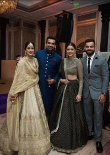 IN PICS: VIRAT KOHLI and ANUSHKA SHARMA attend ZAHEER KHAN and SAGARIKA GHATGE\'S reception