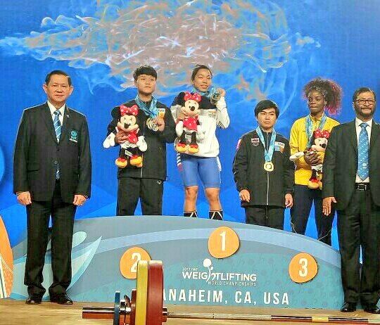 Mirabai Chanu lifts gold in World Weightlifting Championship Mirabai Chanu lifts gold in World Weightlifting Championship