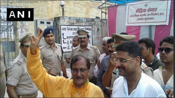 Moradabad Municipal Corporation: Vinod Aggarwal (Image: @ani)