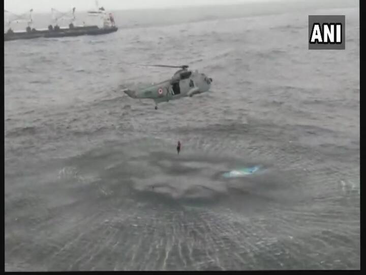 Teams of National Disaster Response Force and state DRF are involved in rescue and relief operations in Kanyakumari. (Image: Twitter)