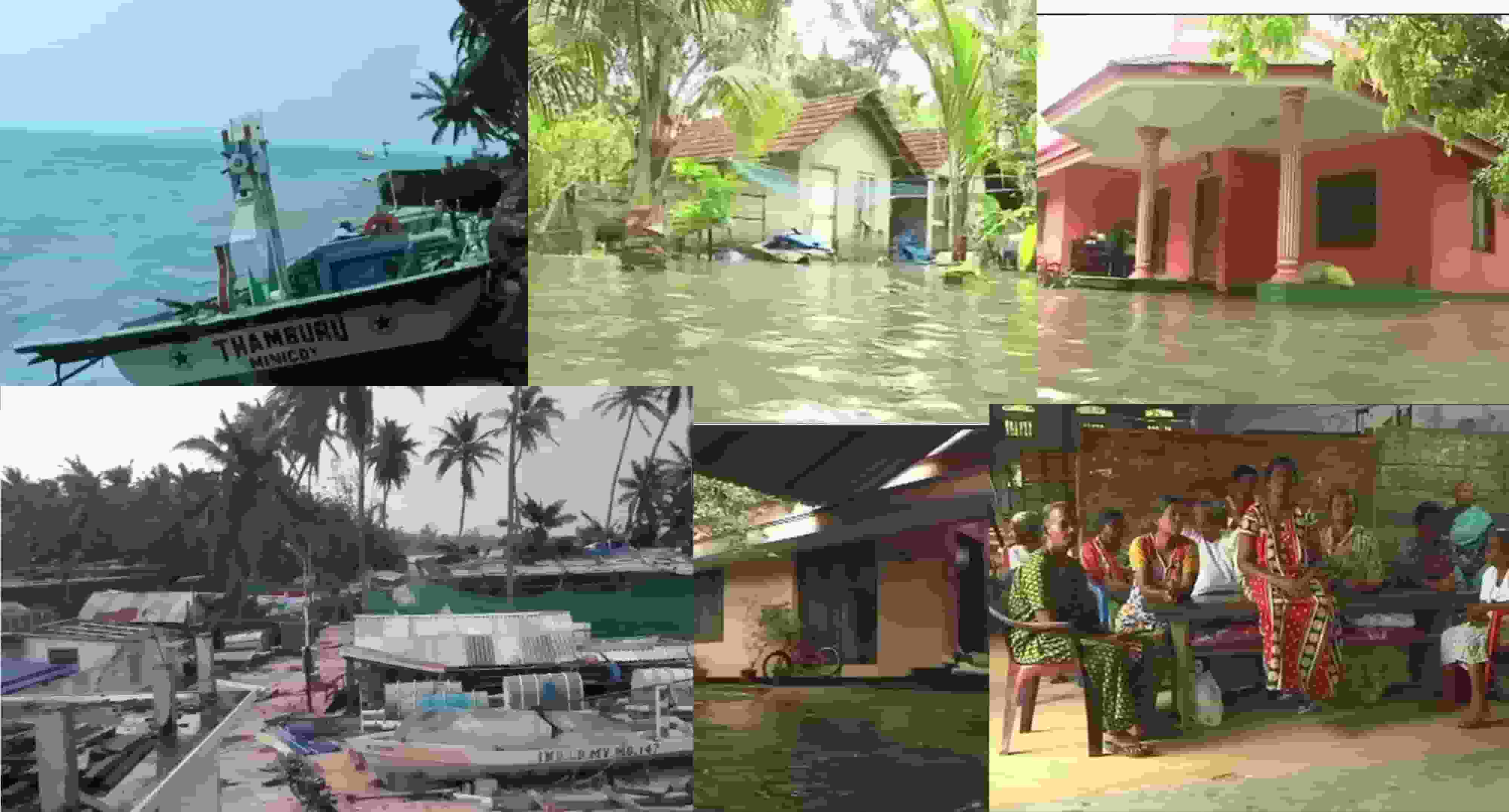 IN PICS: Damage By Cyclone Ockhi In Lakshadweep And Kerala