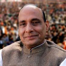 \'Vikas can be fast or slow. But how it can be mad? I feel pity on brain of Rahul Gandhi,\' says Rajnath Singh