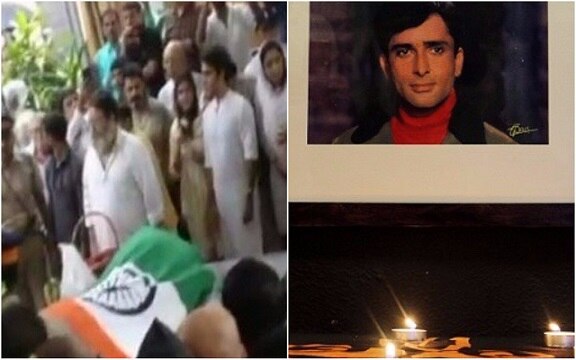 Veteran actor Shashi Kapoor cremated with state honours Veteran actor Shashi Kapoor cremated with state honours