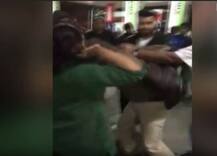 WATCH: UP policeman beaten by mob over alleged molestation
