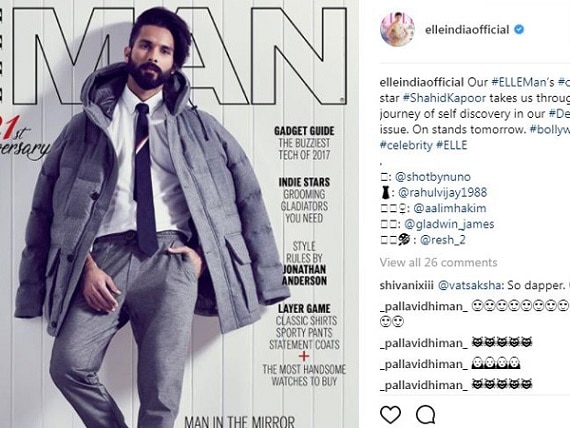 Shahid Kapoor makes temperatures soar in latest magazine cover Shahid Kapoor makes temperatures soar in latest mag cover