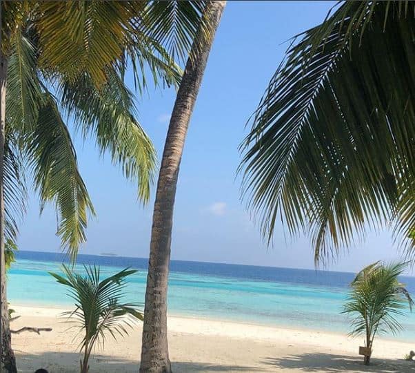 Sagarika has been flaunting the exotic location that she is enjoying and it is making us an envious lot. Image: Instagram