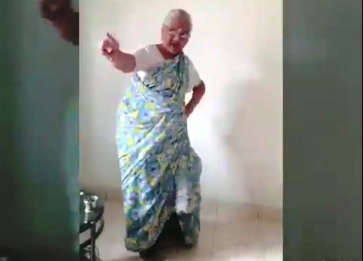 Watch: Elderly woman, dancing on old Bollywood song, is surprising netizens Watch: Elderly woman dances on old Bollywood song, surprises netizens