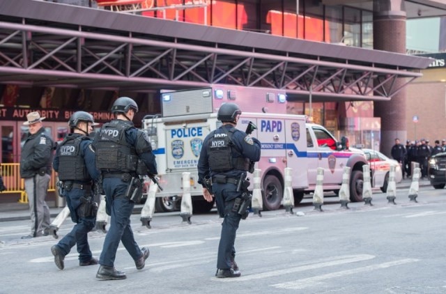 New York: Explosion at Manhattan bus terminal, 1 person taken into custody New York: ISIS-inspired Bangladeshi bomber arrested after blast in NY subway