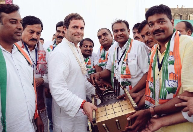 Rahul Gandhi becomes new Congress President Rahul Gandhi elected Congress President unopposed, party declares