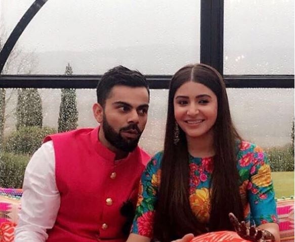 VIRUSHKA WEDDING: Some more pictures of the wedding rituals of Virat Kohli and Anushka Sharma VIRUSHKA WEDDING: The pictures of Mehendi are just too ADORABLE!