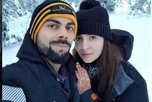 HONEYMOON PICS: Virat Kohli and Anushka Sharma look ADORABLE in their FIRST HONEYMOON picture ! REVEALED: FIRST HONEYMOON PICTURE of Virat Kohli and Anushka Sharma is OUT