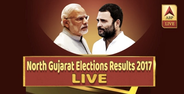 north Gujarat assembly elections 2017 results live latest news, elections results Gujarat news North Gujarat Elections Results LIVE UPDATES: BJP leads in 34 seats, Cong in 18