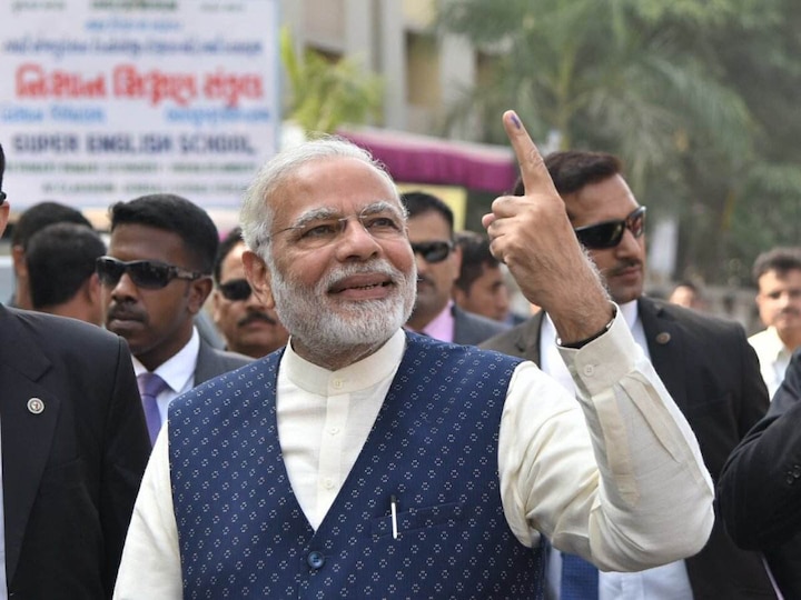 Vikas wins in Gujarat, lotus blooms in Himachal, tweets PM Narendra Modi Vikas wins in Gujarat, lotus blooms in Himachal, tweets PM Narendra Modi