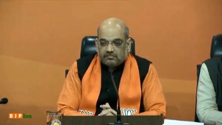 Amit Shah thanks Himachal Pradesh for unassailable lead in HP After BJP's unassailable lead in Gujarat & HP, Amit Shah says it's the victory of politics of performance