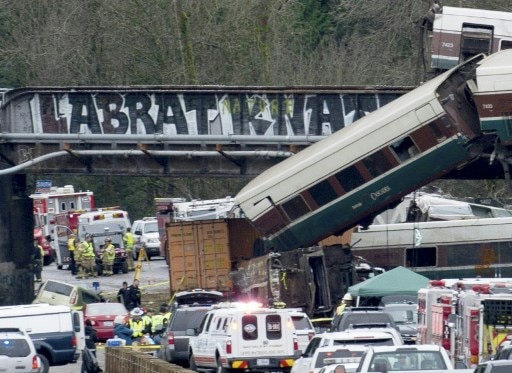 Six killed, 22 hurt Washington state’s train derailment Six killed, 22 hurt Washington state's train derailment