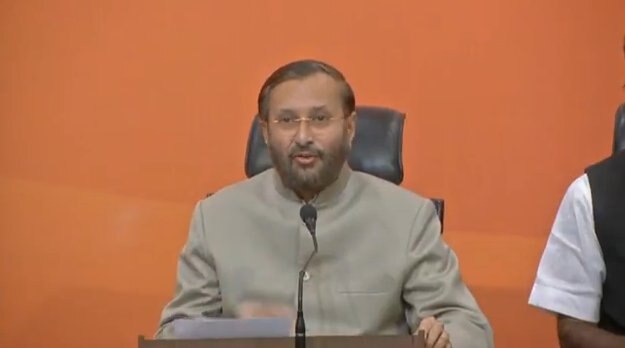 Not 'vikas' but Congress, on verge of extinction, has gone crazy: BJP tells Rahul Not ‘vikas’ but Congress has gone crazy: BJP responds to Rahul Gandhi