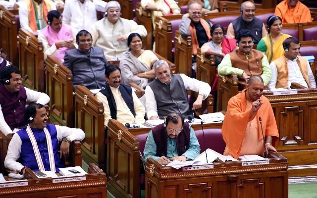 UP Assembly: When BSP MLA – and wife – brought the house to laughter UP Assembly: When BSP MLA - and wife - brought the house to laughter