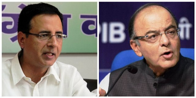 2g scam verdict: FM Arun Jaitley ‘king of liars’, he and Modi should aplogise, Congress 2G scam verdict: Congress' Randeep Surjewala calls FM Arun Jaitley 'king of liars'