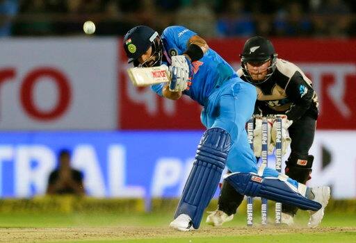 Virat Kohli, who rested himself from the Sri Lanka series, still leads the batting chart with 876 points.