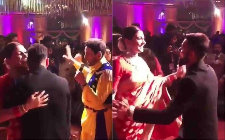 VIDEO: Virat Kohli and Anushka Sharma dancing in their reception VIDEO: Virat Kohli and Anushka Sharma dancing in their reception