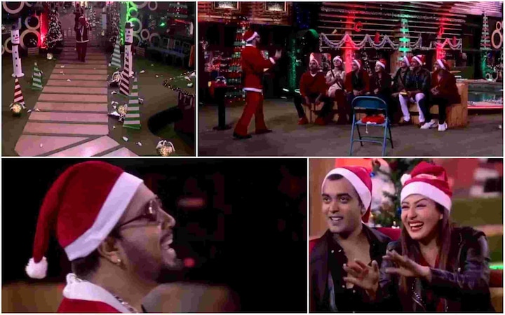 BIGG BOSS 11: Bollywood singer Mika Singh turns up as Santa Claus BIGG BOSS 11: Bollywood singer Mika Singh turns up as Santa Claus