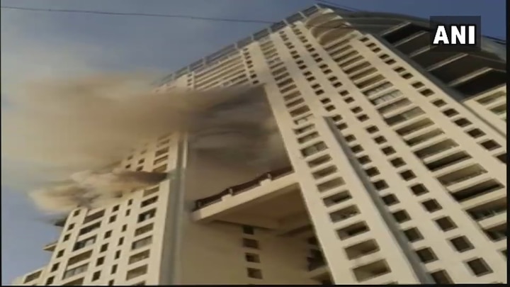 Mumbai: Fire at 17th floor duplex flat in Walkeshwar high-rise Mumbai: Fire at 17th floor duplex flat in Walkeshwar high-rise