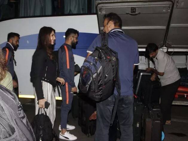 The Bollywood actress was seen wearing a comfortable jumpsuit while the Indian cricket team skipper was donning Indian team’s training kit.