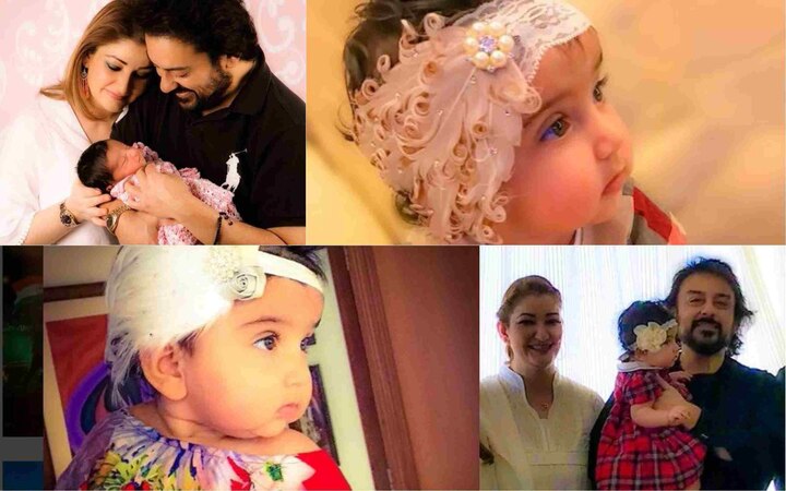 Adnan Sami and Roya Faryabi: The popular “lift kara de” singer Adnan Sami became a dad of a baby girl on May 9, 2017. Adnan and Roya have named their little princess as Medina Sami Khan. In many of his posts Adnan has addressed the little one as “Baba Ki Jaan”. Pictures prove this. Image: Instagram.
