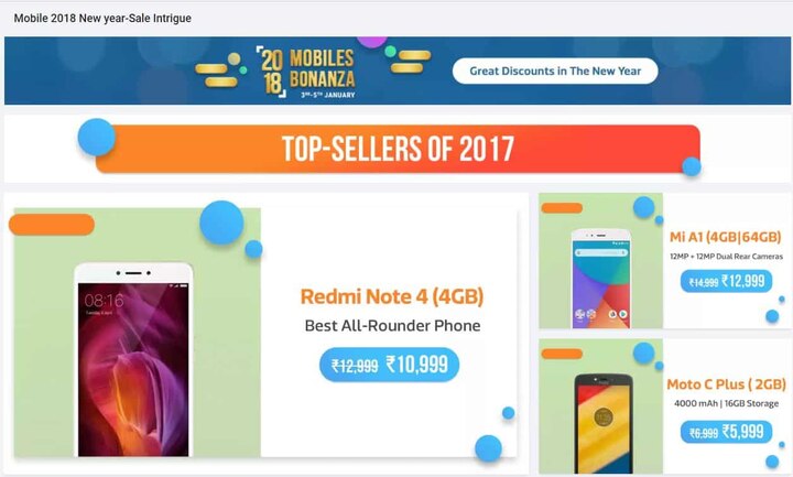 Flipkart 2018 Mobiles Bonanza Sale: Check out the dates and deals Flipkart 2018 Mobiles Bonanza Sale: Check out the dates and deals