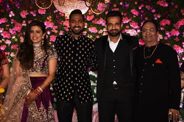 Cricketer Irfan Pathan clicked.