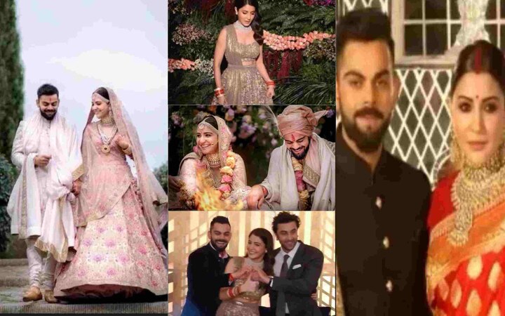 The year 2017 was a witness to some fairytale-like weddings of celebrities. Before we bid adieu to the year let us throw a quick glance at the weddings that shook the headlines: Virat Kohli and Anushka: The year wrapped up with the wedding of Virat and Anushka. Nothing broke the internet like their wedding news. The couple had a getaway wedding in Italy which however could not remain a secret. Right from the moment they both left for Italy separately , to their second reception in Mumbai, everything was in the main headlines. In a dream-come-true wedding, the couple exchanged vows and gave us all some serious couple goals/ Image: Instagram 