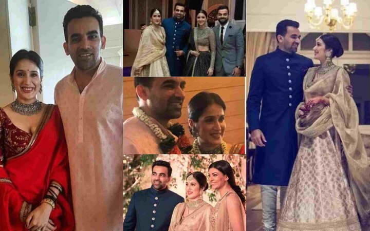 Zaheer Khan and Sagarika Ghatge: This was yet another cricket-weds-Bollywood affair. The star cricketer and the Bollywood actress got hitched in a court in a private affair on November 23. However, their reception was a stellar event with all the Bollywood and cricket biggies attending it. Virat and Anushka who weren’t married then made appearance together in this wedding./Image: Instagram