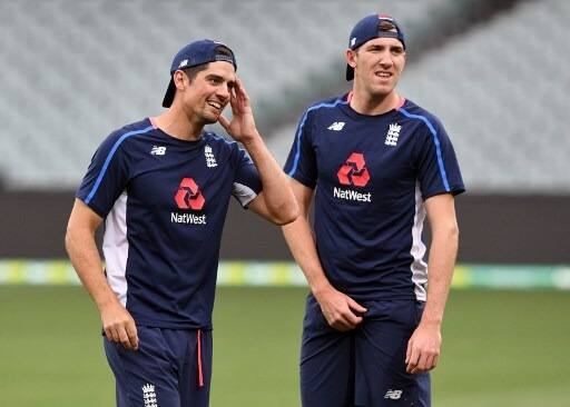 Alastair Cook jumped nine places to be eighth in the latest ICC Test rankings after his unbeaten double century in the ongoing Ashes.