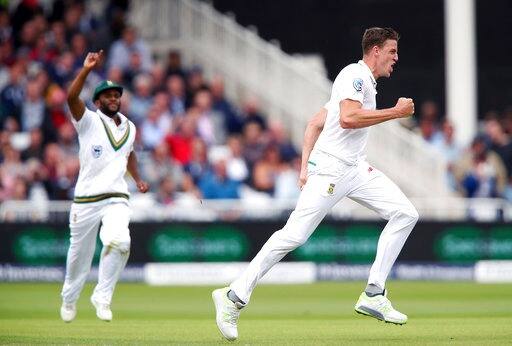The only change in the top 10 is the return of South Africa fast bowler Morne Morkel in 10th position. The 33- year-old claimed five for 21 in Zimbabwe’s first innings for which he has been rewarded with a rise of three places, which has now put him one place ahead of Dale Steyn.