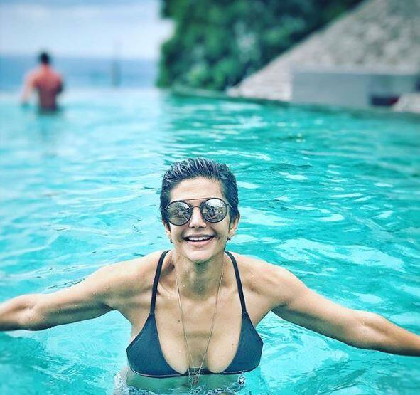 Be it dressing or fitness, the 45-year-old has always given us some serious goals. Check out this picture where she looks stunningly hot. Who would say the actress is mother of a six-year-old ? Image: Instagram 