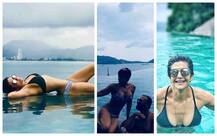 WHOA ! Mandira Bedi oozes oomph in BIKINI !