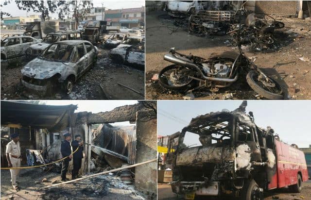 Bhima Koregaon Violence In Pictures Bhima Koregaon Violence In Pictures